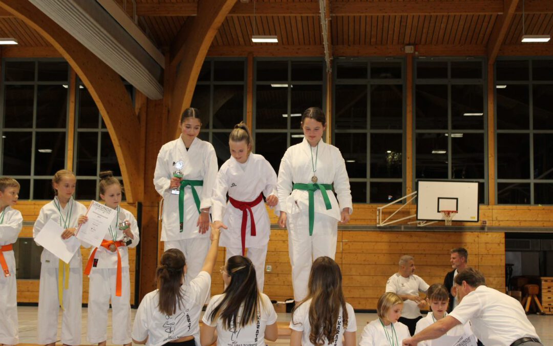 Trostberger Sportverein: Vereinsmeisterschaft im Zeichen des Karate